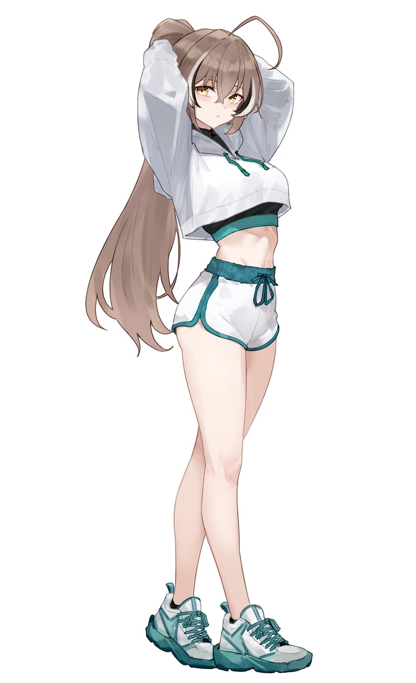 nanashi mumei (hololive and 1 more) drawn by bluefield