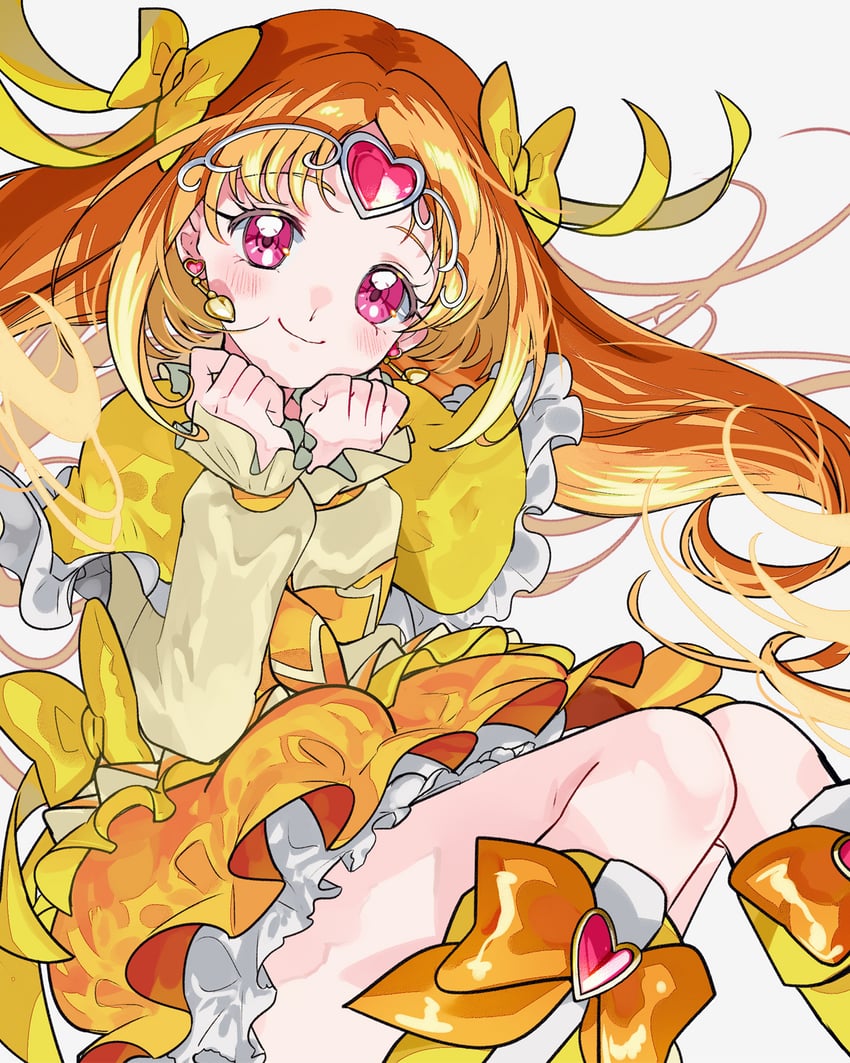 shirabe ako and cure muse (precure and 1 more) drawn by asako_(itiba)
