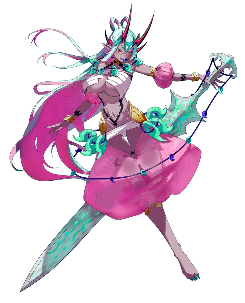 ibuki douji (fate and 1 more) drawn by yun-yang