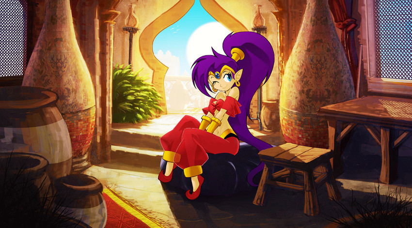 shantae (shantae and 1 more) drawn by crybringer and matt_bozon
