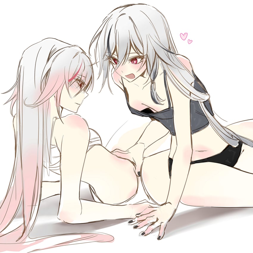fu hua and herrscher of sentience (honkai and 1 more) drawn by dud7827