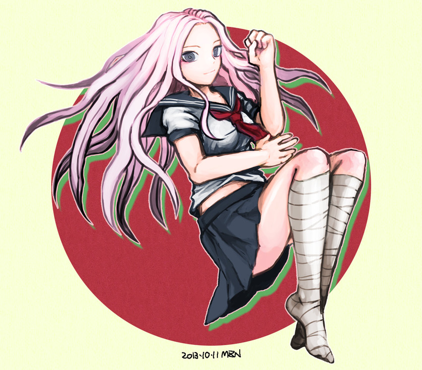 ogami sakura (danganronpa and 1 more) drawn by mizuno_(mmmizuuu)