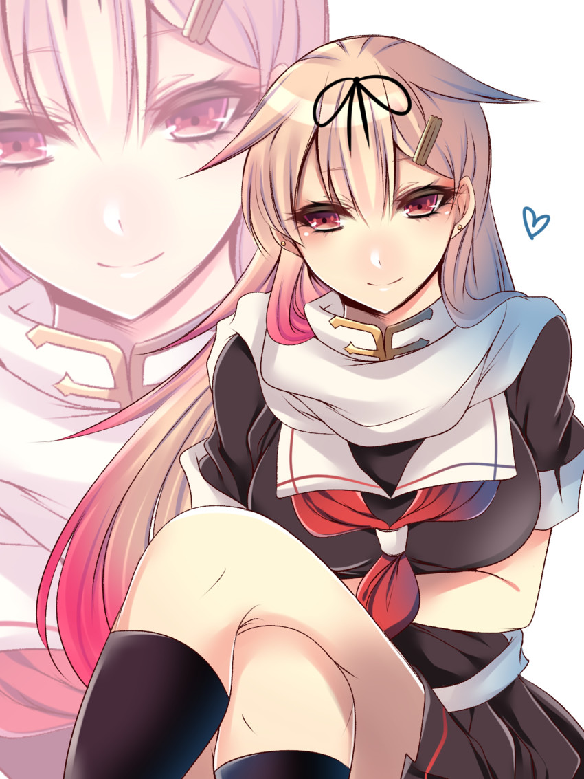 yuudachi and yuudachi kai ni (kantai collection) drawn by shisei_(kyuushoku_banchou)