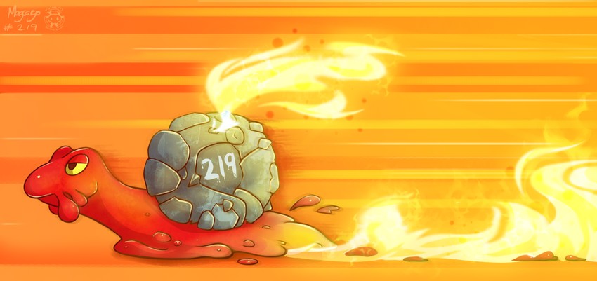 magcargo (pokemon and 1 more) drawn by twime777