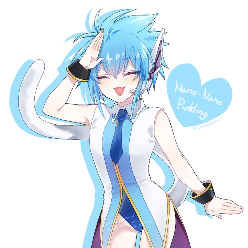 nano-nano pudding (galaxy angel and 1 more) drawn by ritsu_(r_litsuca)