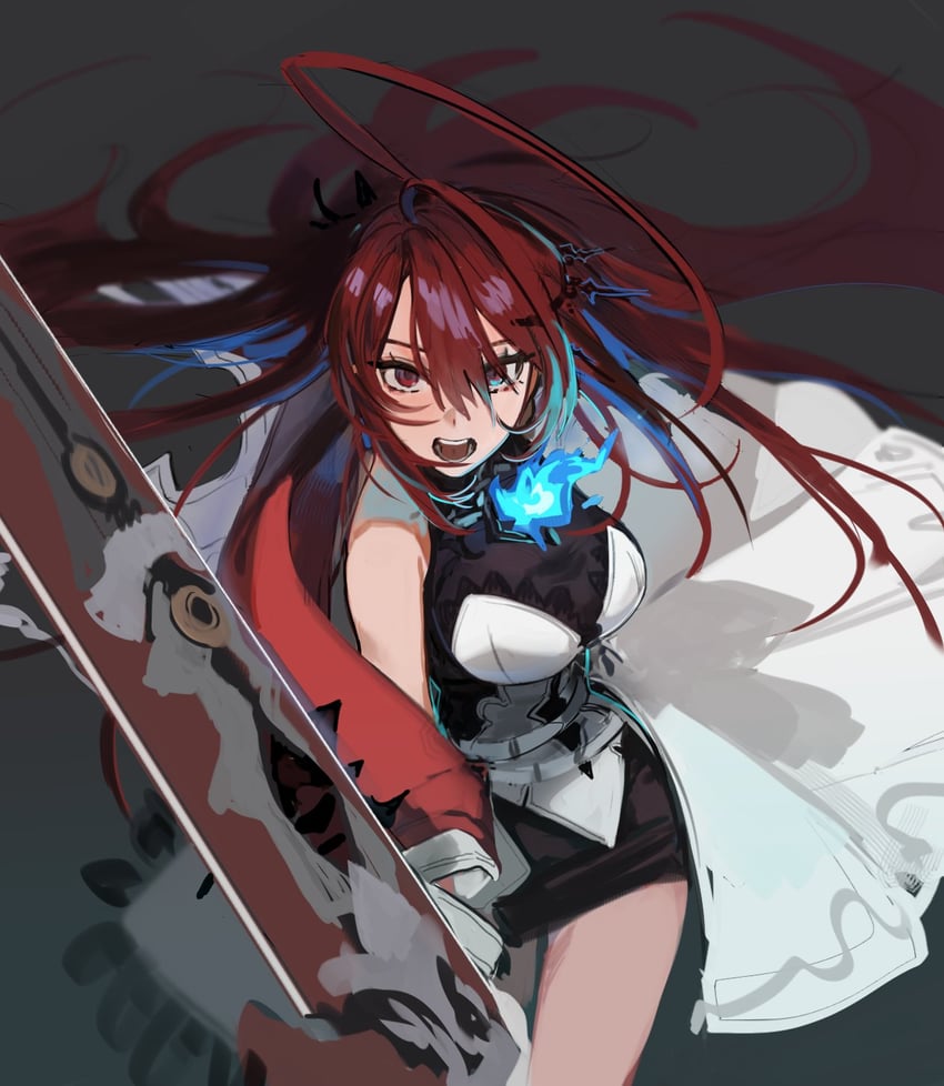 elizabeth rose bloodflame (hololive and 1 more) drawn by eus_ing