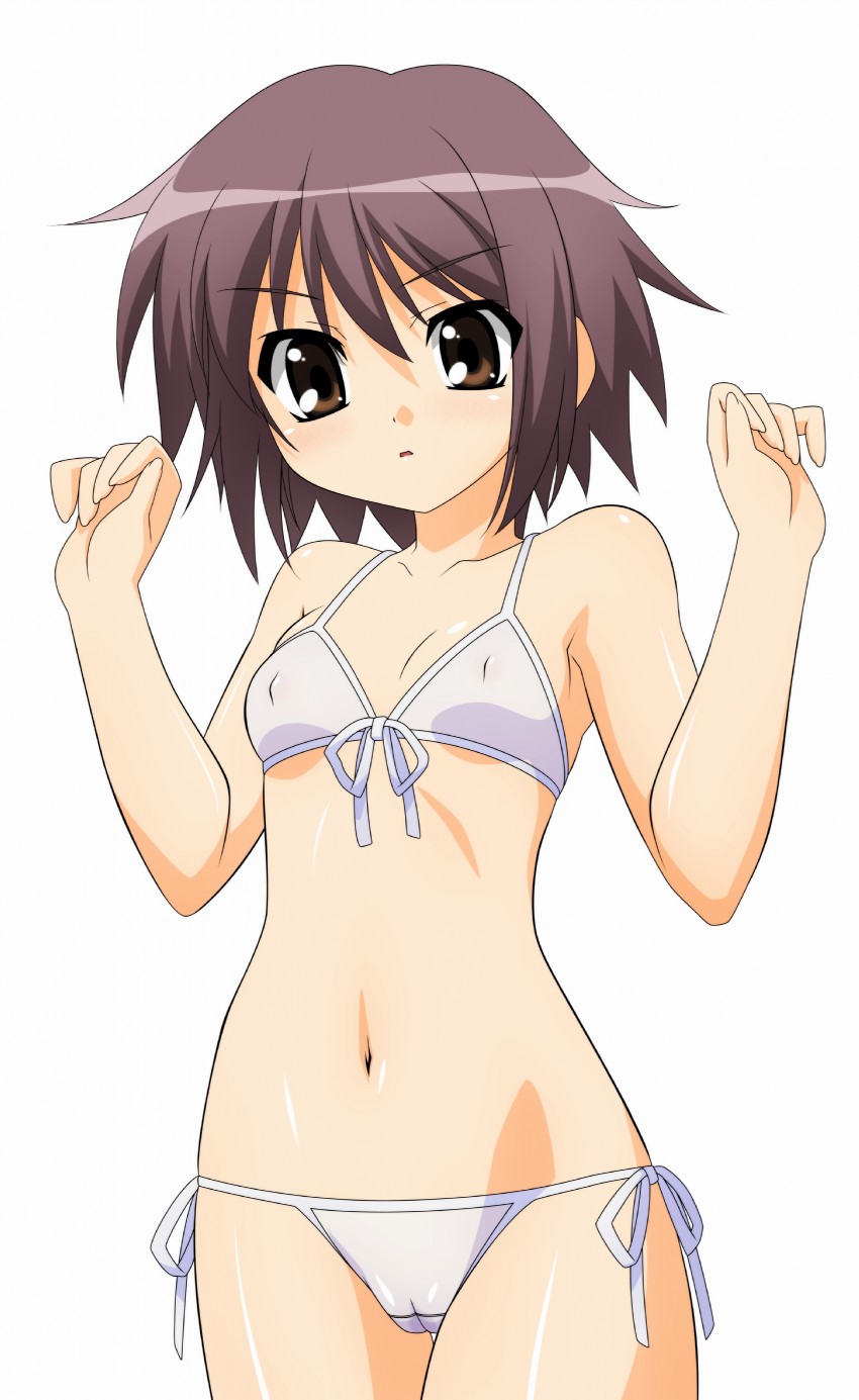 nagato yuki (suzumiya haruhi no yuuutsu) drawn by sugimura_tomokazu