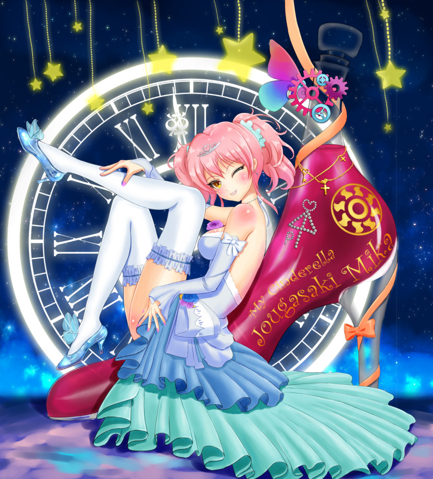 jougasaki mika (idolmaster and 1 more) drawn by tsubame_(setasetaseta)