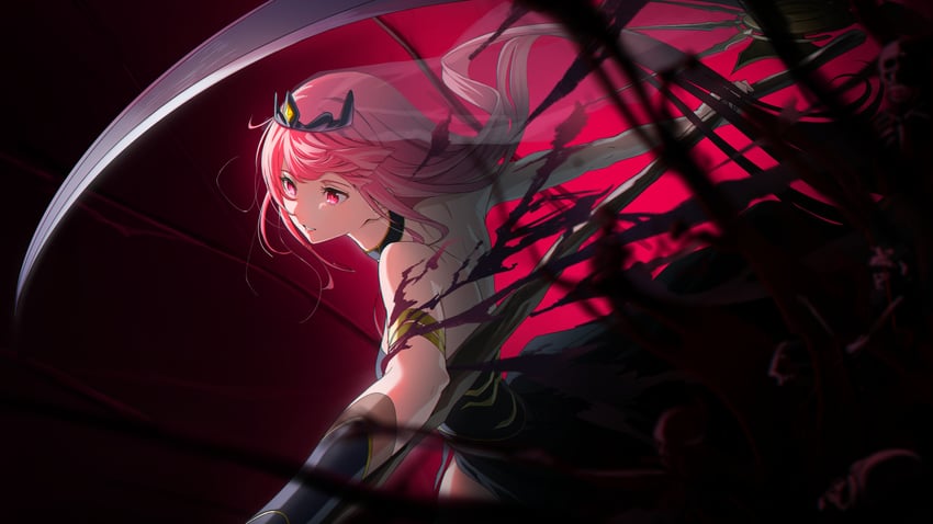mori calliope (hololive and 1 more) drawn by hz_(helu_2)