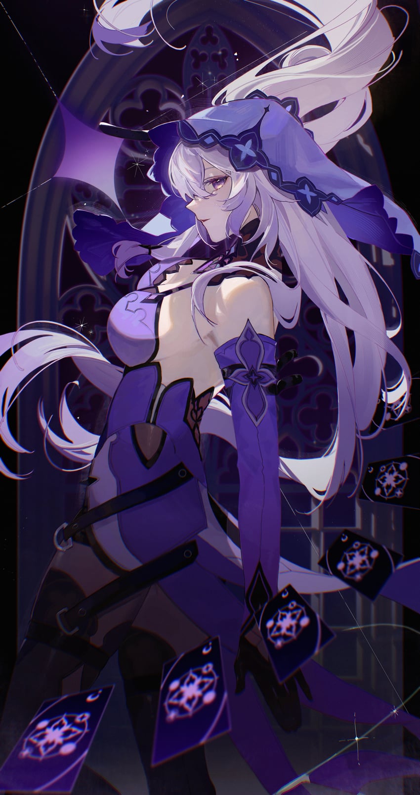 black swan (honkai and 1 more) drawn by exec_(exec0exec)