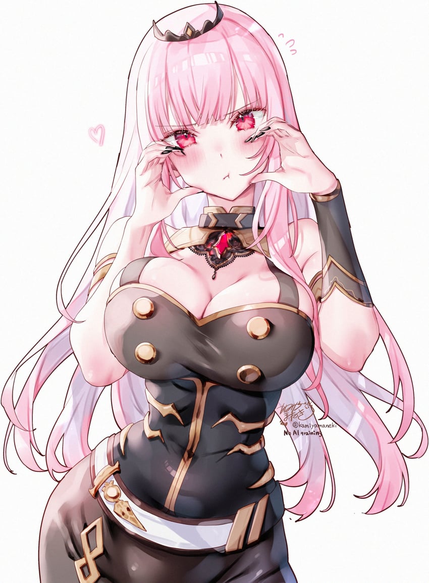 mori calliope (hololive and 1 more) drawn by kamiya_maneki