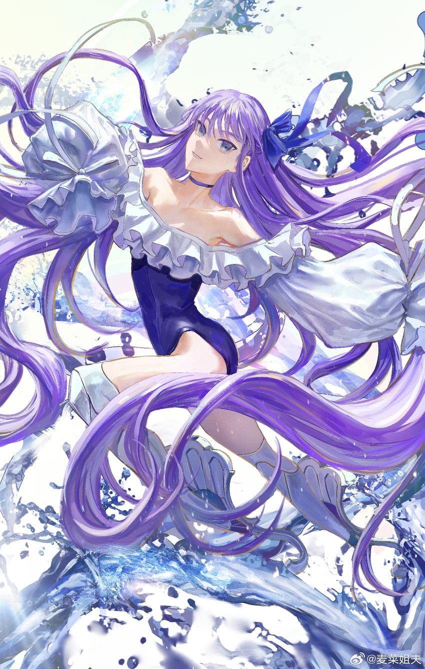 meltryllis (fate and 1 more) drawn by meitian_chi_yi_jin_youmaicai
