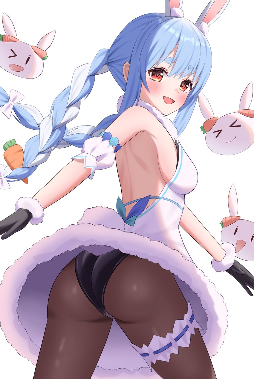 usada pekora and pekomon (hololive) drawn by kumoru_(kumoru_145)