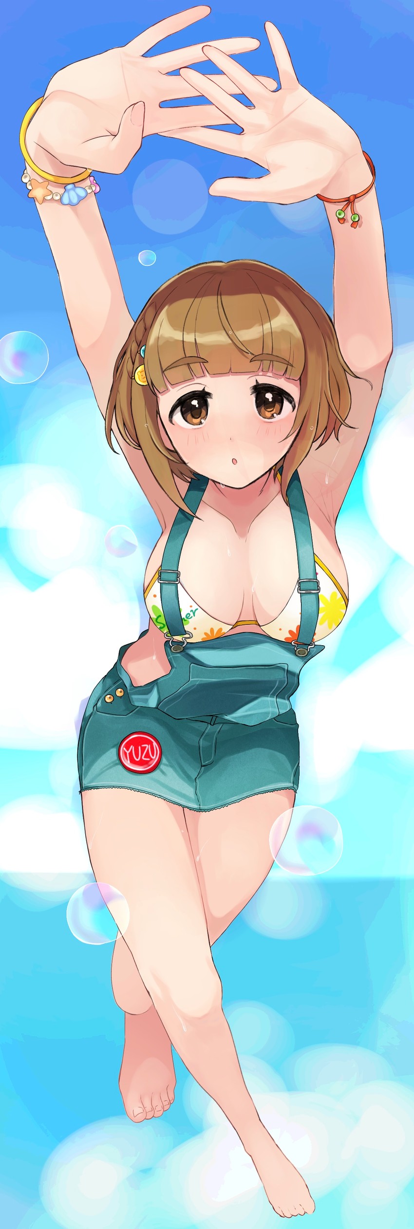 kitami yuzu (idolmaster and 1 more) drawn by yuzuhota0313