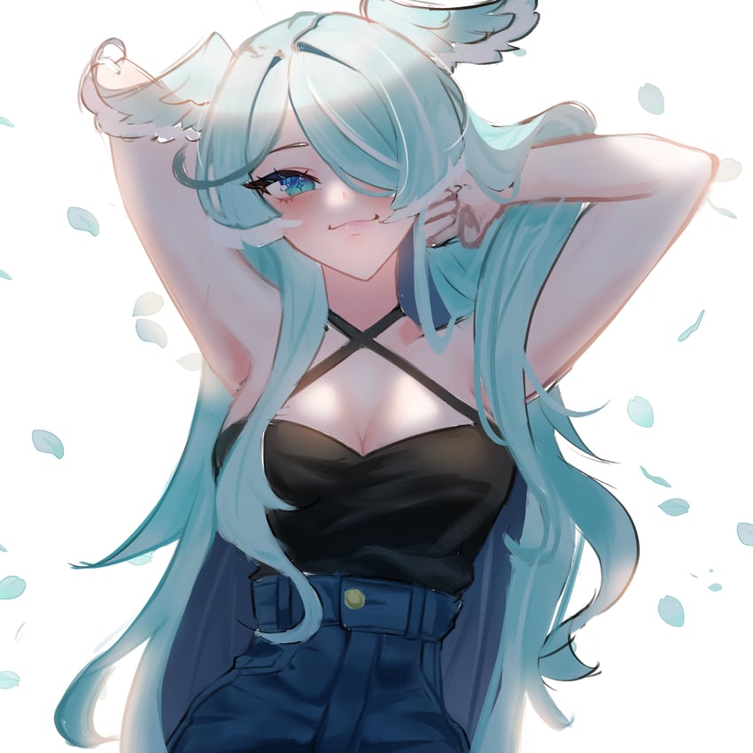 elira pendora (nijisanji and 1 more) drawn by loe_190x163