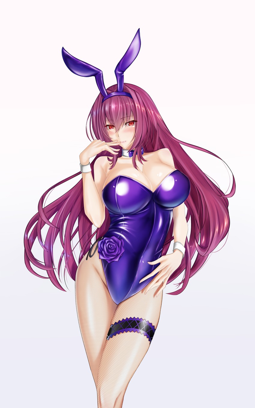 scathach (fate and 1 more) drawn by kaoru1307