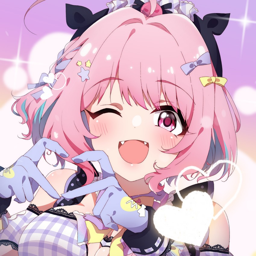 yumemi riamu (idolmaster and 2 more) drawn by reikakrzk