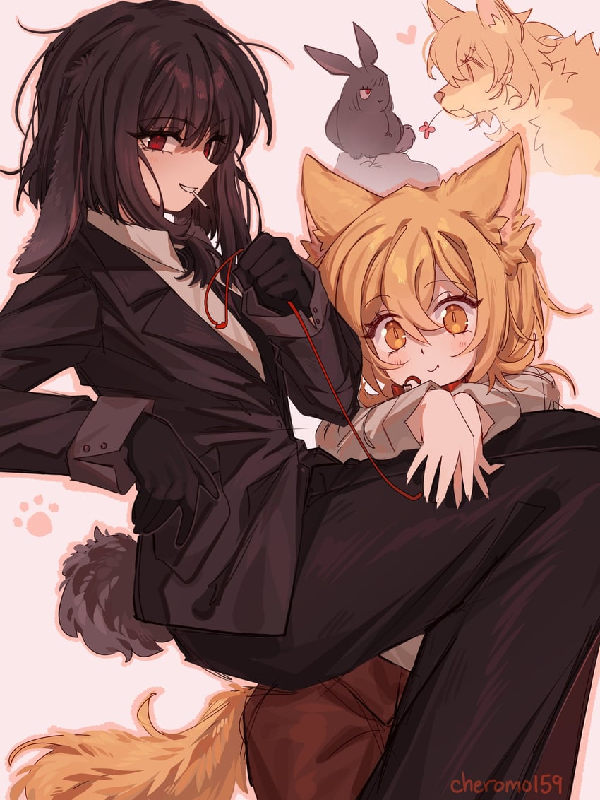 don quixote and ryoshu (project moon and 1 more) drawn by cheromo159