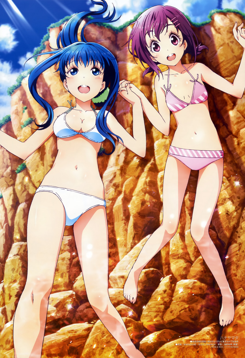 sekiya naru and nishimikado tami (animedia and 2 more)