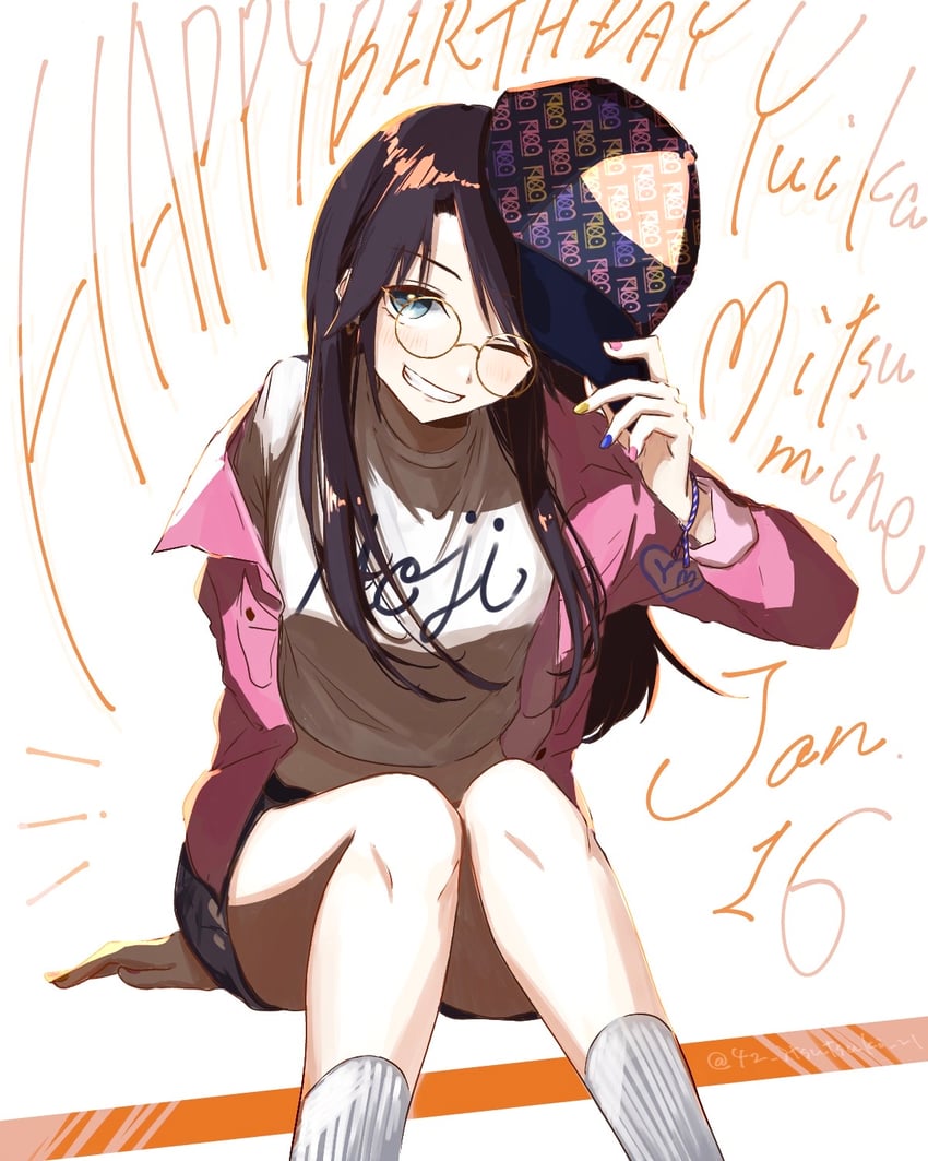 mitsumine yuika (idolmaster and 1 more) drawn by 42_itsutsuki_21