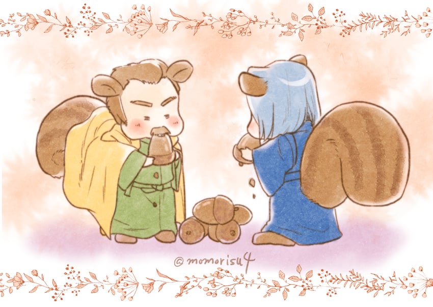 ferdinand and karstedt (honzuki no gekokujou) drawn by momorisu4