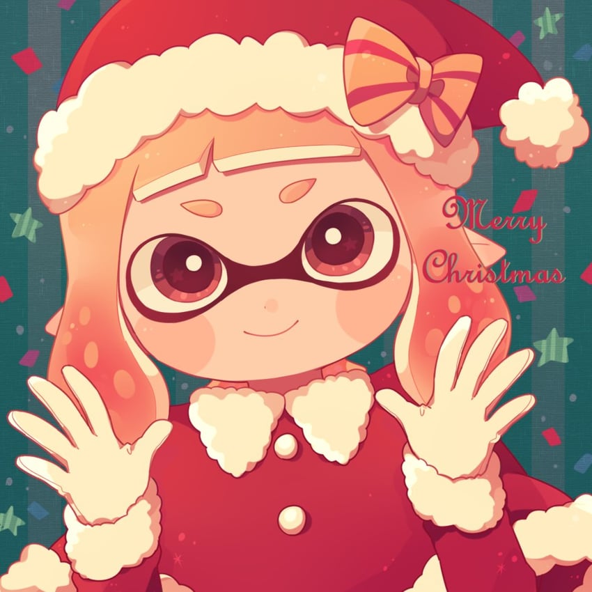 inkling player character and inkling girl (splatoon) drawn by ma-to
