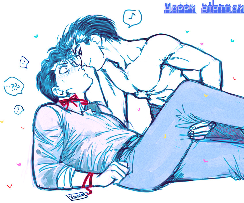 urameshi yusuke and kuwabara kazuma (yu yu hakusho) drawn by jungyun99
