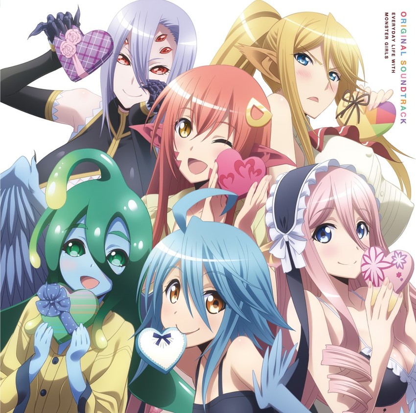 miia, papi, rachnera arachnera, centorea shianus, suu, and 1 more (monster musume no iru nichijou)