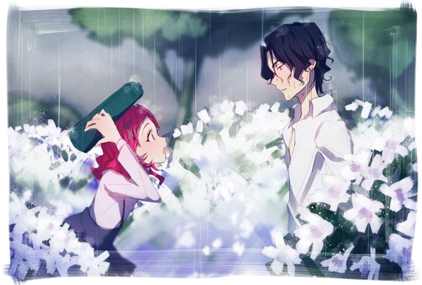 nono hana and george kurai (precure and 1 more) drawn by grgrton