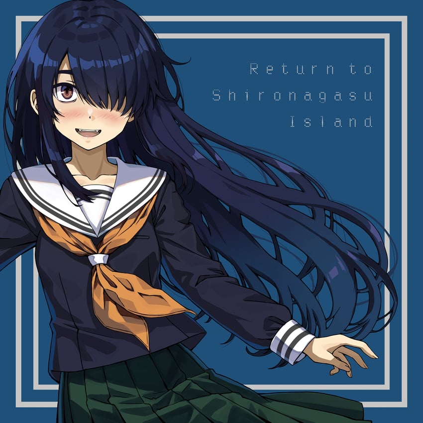 izumozaki neneko (shironagasu-tou e no kikan) drawn by onimushi_hyogo