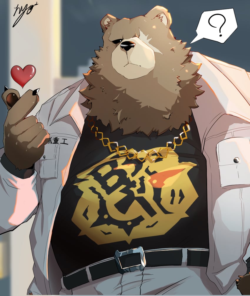 ben bigger (zenless zone zero) drawn by k.t_(kt0414143919)