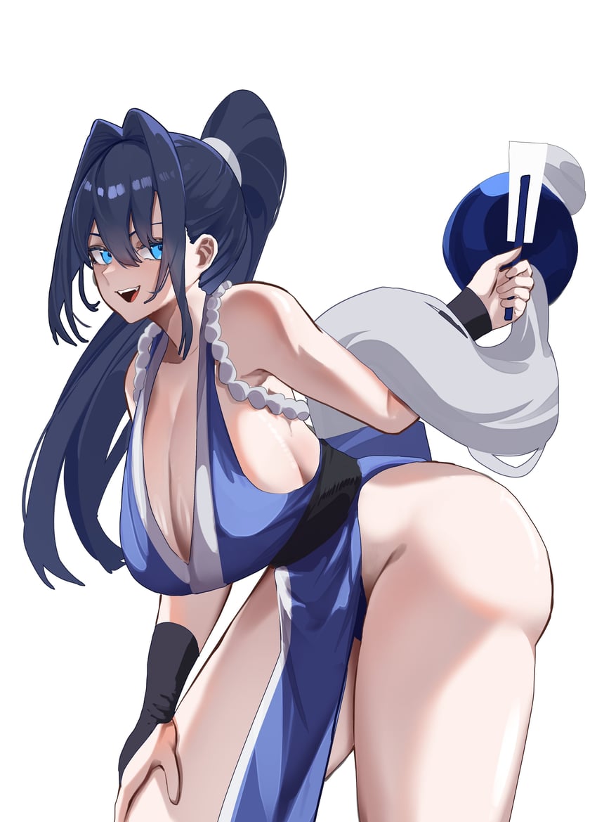 ouro kronii and shiranui mai (hololive and 4 more) drawn by daaku_(koizumi_arata)