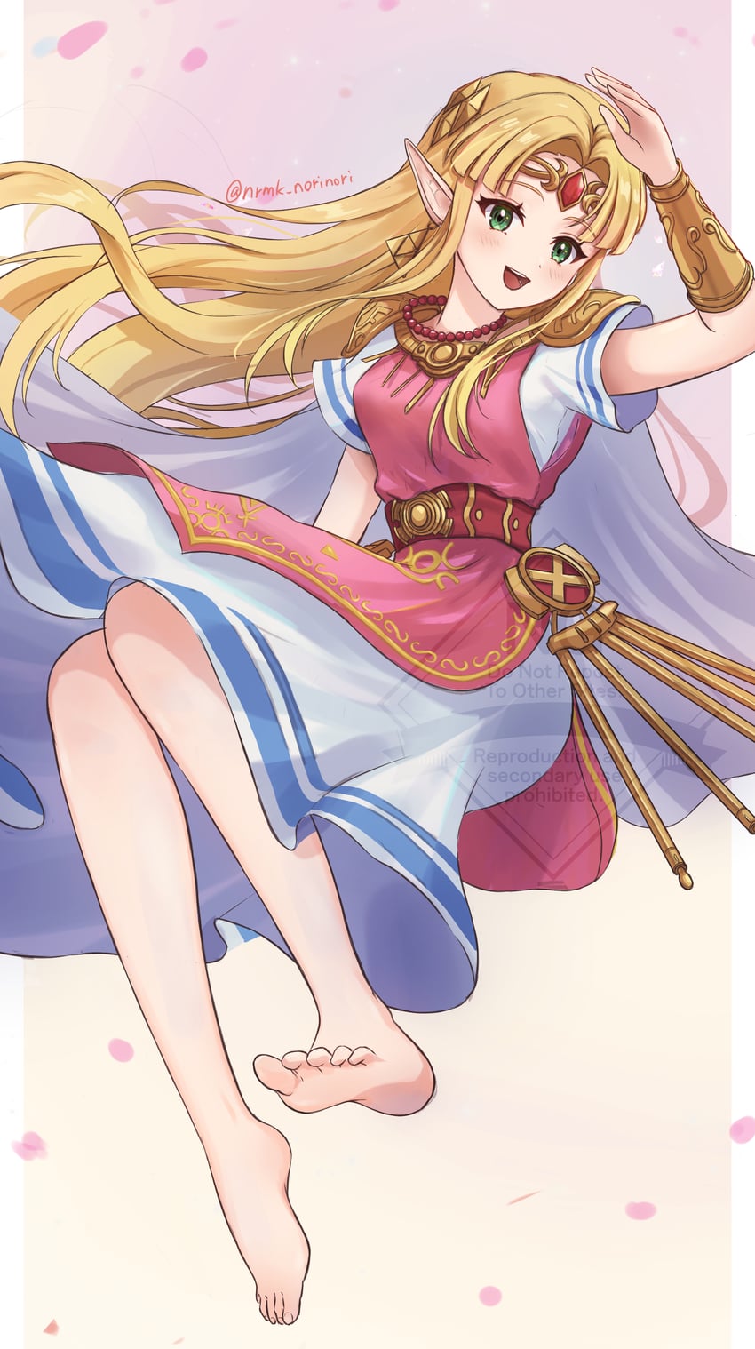 princess zelda (the legend of zelda and 1 more) drawn by norimaki_(nrmk_norinori)