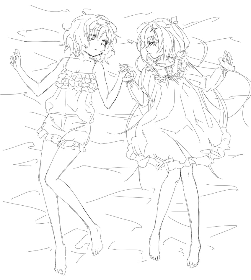 miwa mitsune and irina kush (mahou shoujo madoka magica and 1 more) drawn by you2