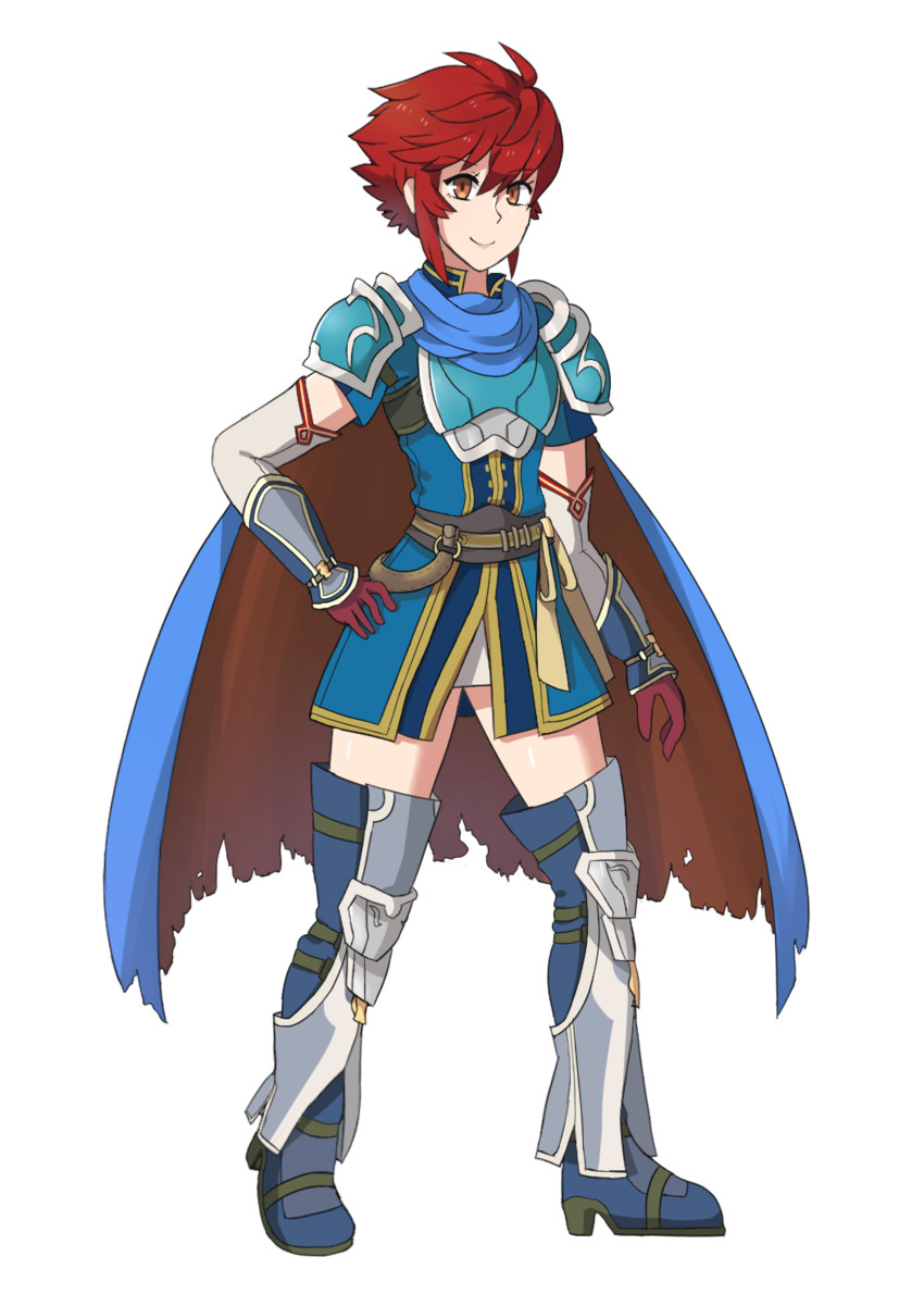 roy and hinoka (fire emblem and 3 more) drawn by sarukaiwolf