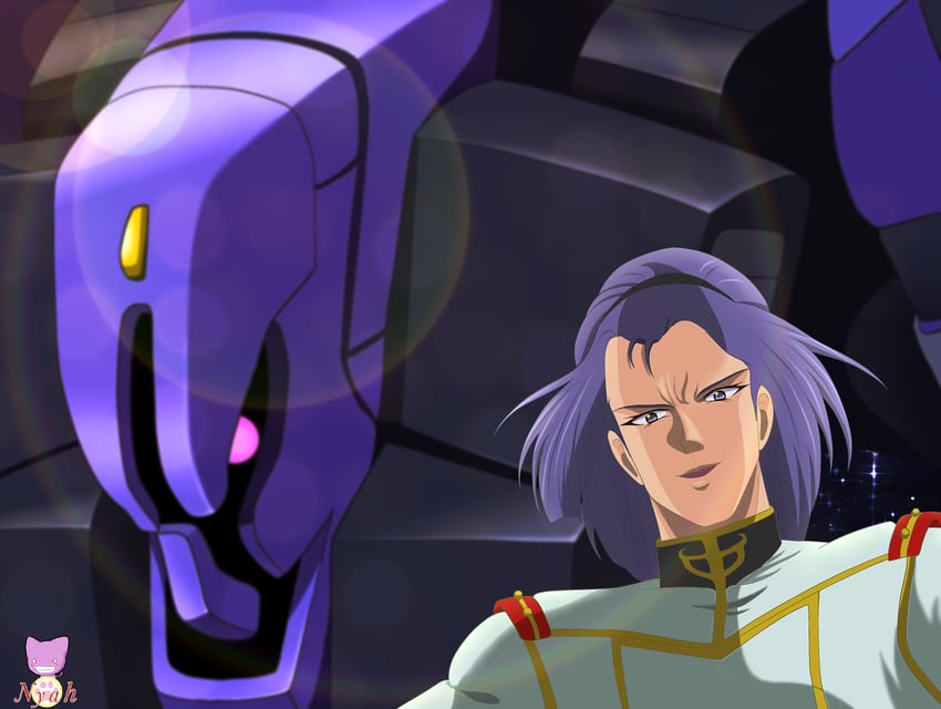 paptimus scirocco and messala (gundam and 1 more) drawn by nyahoekaki1