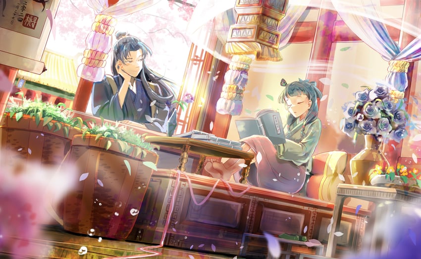 maomao and jinshi (kusuriya no hitorigoto) drawn by yu_heng_heng_taoxun