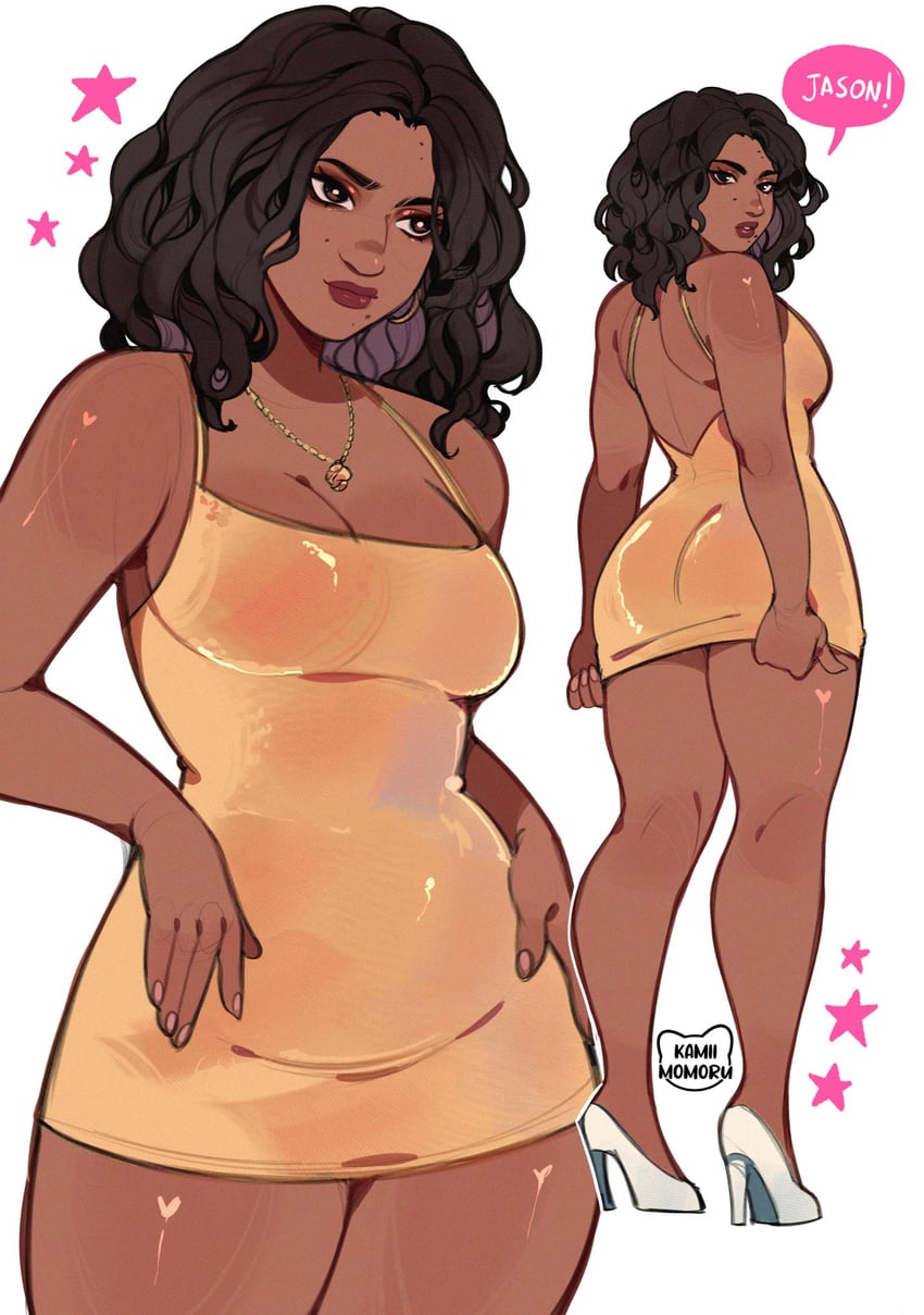 lucia caminos (grand theft auto and 1 more) drawn by kamii_momoru