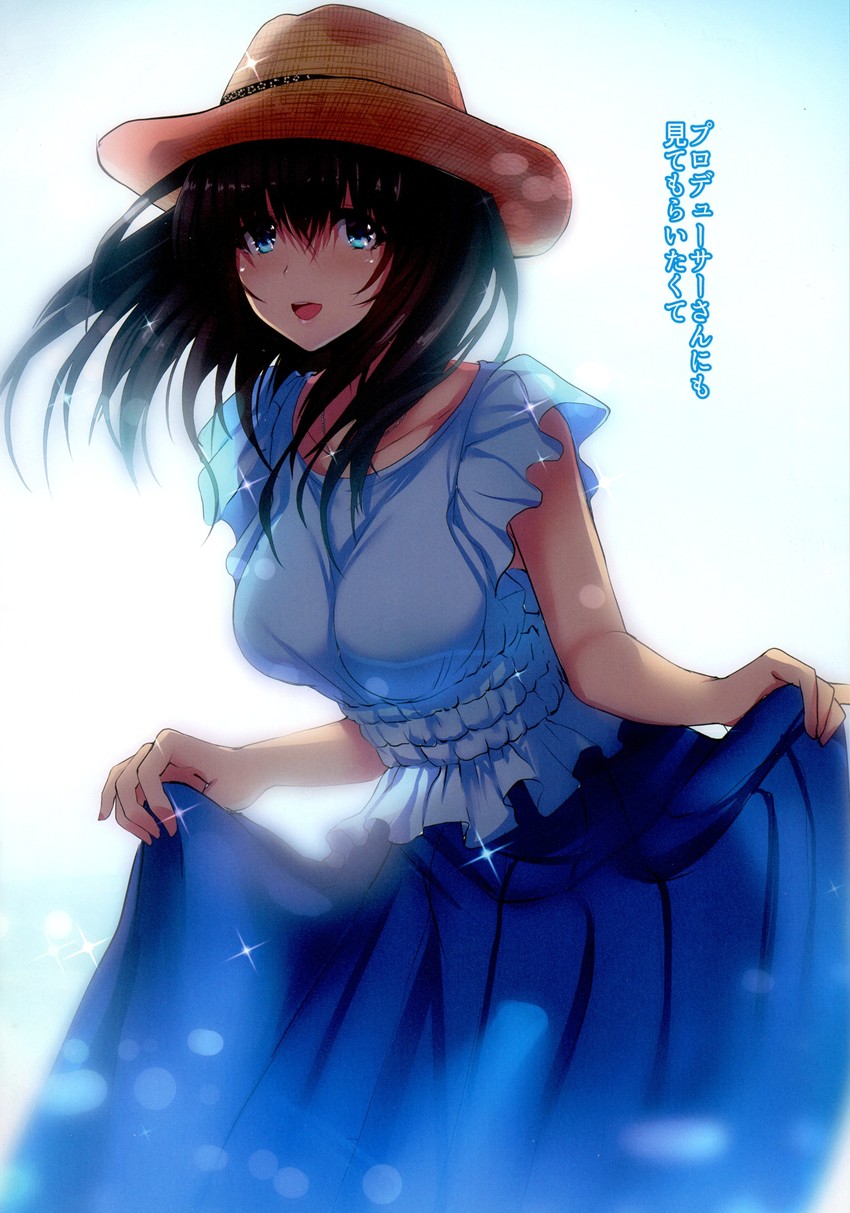 sagisawa fumika (idolmaster and 1 more) drawn by nohito
