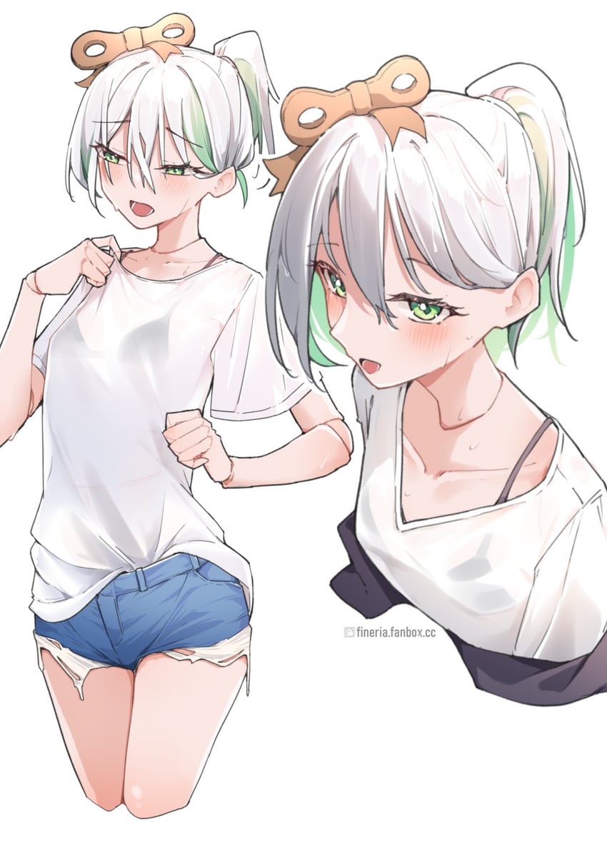 cecilia immergreen (hololive and 1 more) drawn by airenif