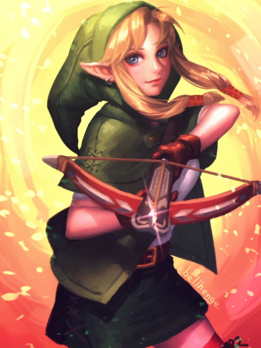 linkle (the legend of zelda and 1 more) drawn by bellhenge