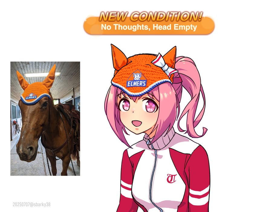 haru urara (umamusume and 1 more) drawn by sbarky38