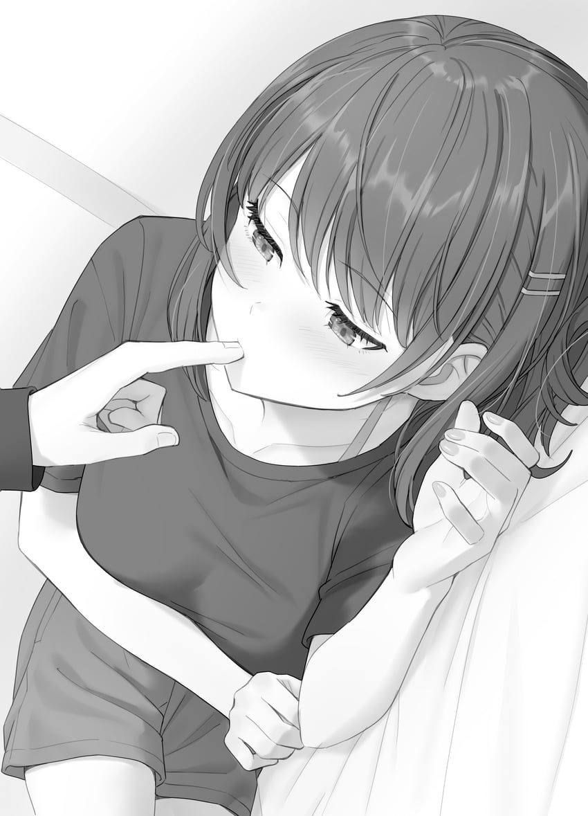 fumino kaede and tamachi hajime (senpai jitaku keibiin no koyou wa ikaga desu ka) drawn by hyuuga_azuri