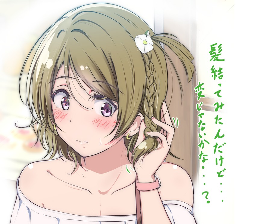 koizumi hanayo (love live! and 1 more) drawn by ankoiri