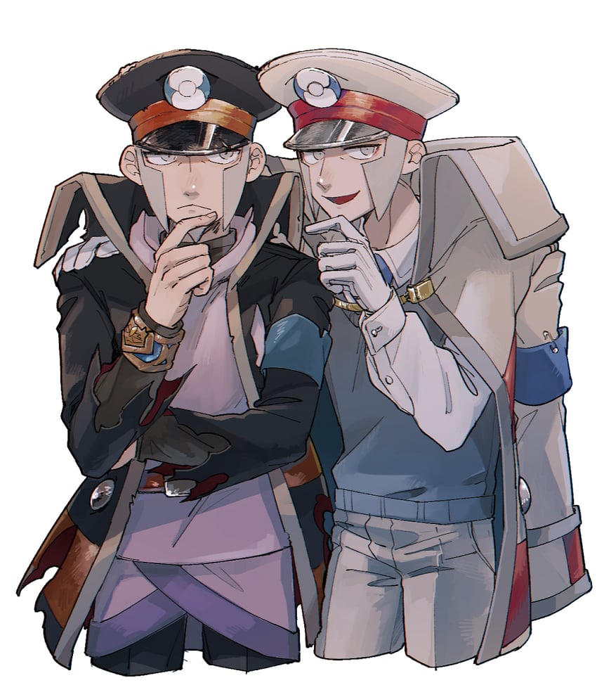ingo and emmet (pokemon and 2 more) drawn by akamtvahosi