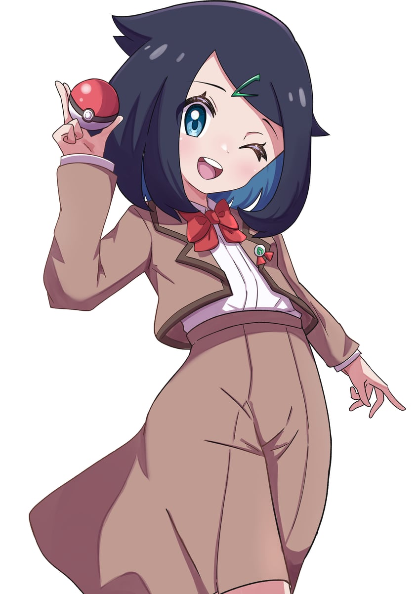 liko (pokemon and 1 more) drawn by rono_(lethys)