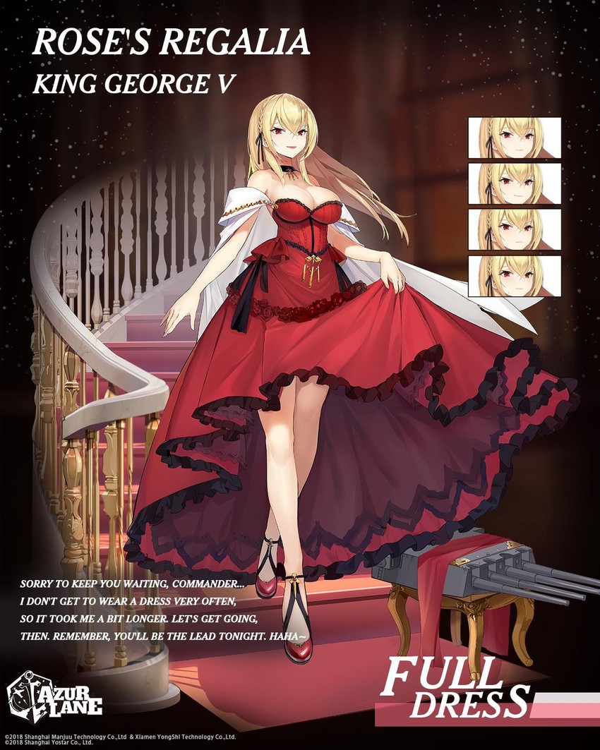 king george v (azur lane) drawn by enka_(bcat)