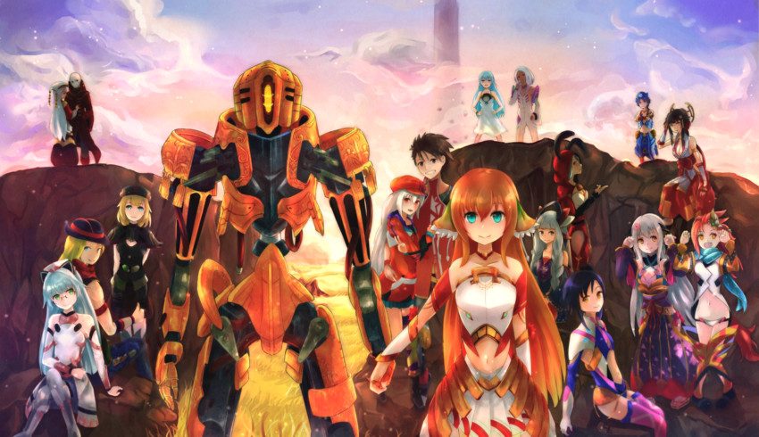 shurelia, ionasal kkll preciel, sarly planck, casty rianoit, nayaflask, and 13 more (surge concerto and 1 more) drawn by mogupon