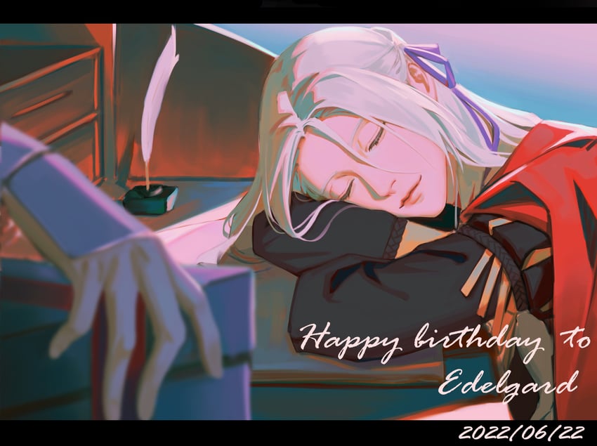 female byleth and edelgard von hresvelg (fire emblem and 1 more) drawn by shenye_yuu