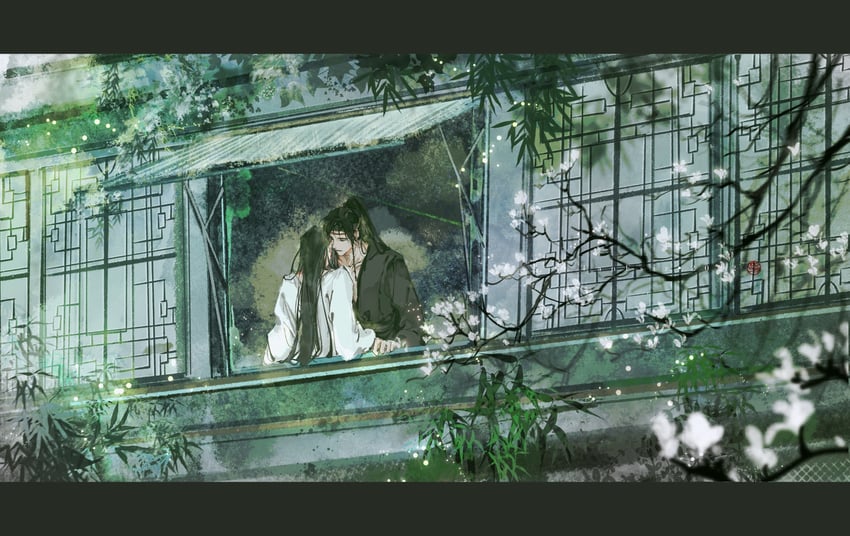 shen zechuan and xiao chiye (qiang jin jiu) drawn by lanfsir